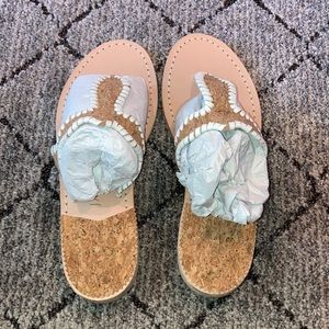 New Jack Rogers Flip Flips, women’s size 7, Jackie sandal